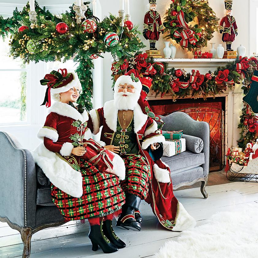 Mr Mrs Clause Tartan Tradition